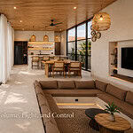 Refined Modern Villa Private 3BR Residence in Munggu
