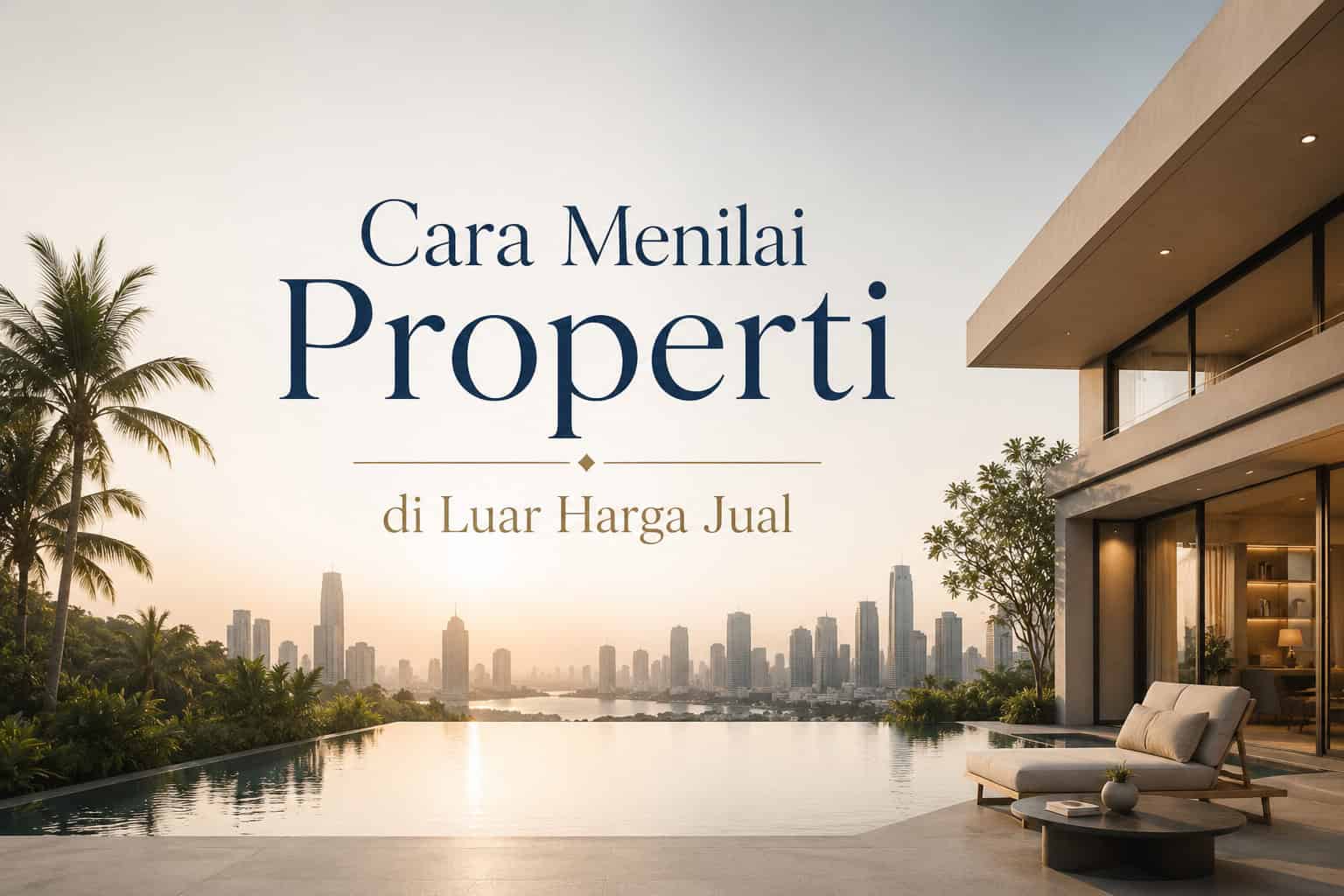 Cara Menilai Properti di Luar Harga Jual Cara Menilai Properti di Luar Harga Jual